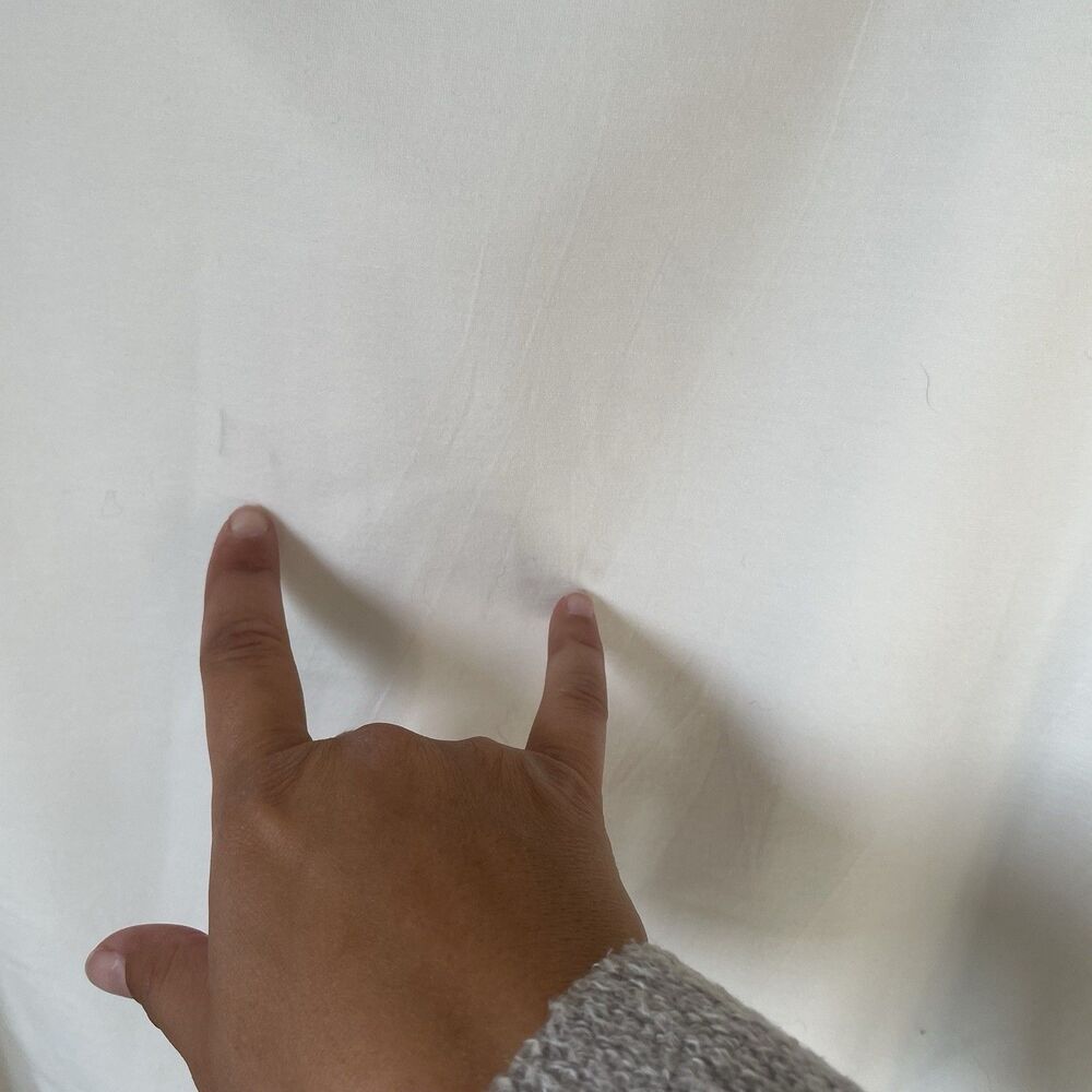 Tuckernuck White Miranda Off The Shoulder Blouse Top 3/4 Sleeve Women's Size XL - Picture 7 of 12